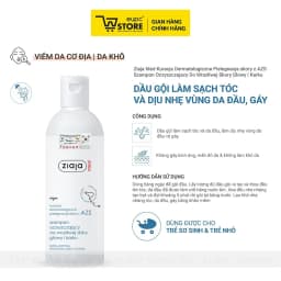 Thumbnail Dầu Gội Làm Sạch Tóc Và Dịu Nhẹ Vùng Da Đầu, Gáy Ziaja Med 300ml An Toàn Cho Da Nhạy Cảm Và Trẻ Nhỏ EUPC STORE 2