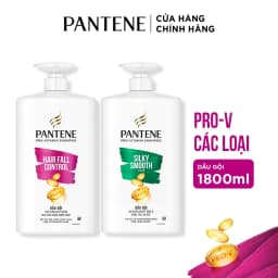 Thumbnail Dầu Gội PANTENE Pro-V Ngăn Rụng Tóc/ Suôn Mượt Óng Ả - Chai 1800ML 3