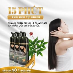 Thumbnail Dầu Gội Phủ Bạc Sin Hair Màu Nâu 500ml - Nhuộm Tóc Tại Nhà An Toàn Không Ngứa Rát 1