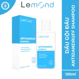 Thumbnail Dầu Gội Sạch Gàu LEMOND Làm Sạch Gàu Ngứa, Hỗ Trợ Giảm Nấm Da Đầu Và Dưỡng Tóc chai 120ml 2