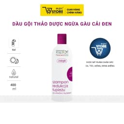 Thumbnail Dầu Gội Thảo Dược Giảm Gàu Cải Đen Ziaja 400ml Làm Sạch, Ngăn Gàu Quay Trở Lại EUPC STORE 1