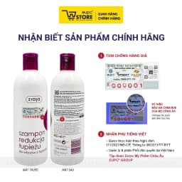 Thumbnail Dầu Gội Thảo Dược Giảm Gàu Cải Đen Ziaja 400ml Làm Sạch, Ngăn Gàu Quay Trở Lại EUPC STORE 4