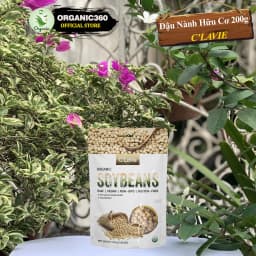 Thumbnail Đậu Hạt Hữu Cơ Nấu Cháo Cho Bé Ăn Dặm C'LAVIE 200g Đậu Đỏ, Đậu Xanh, Kiều Mạch, Kê, Lanh, Mè, Quinoa 3