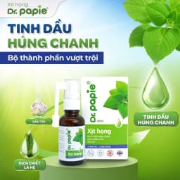 Thumbnail Dầu Húng Chanh Dr.Papie Hỗ Trợ Giảm Ho, Tăng Sức Đề Kháng Đường Hô Hấp 30ml 3