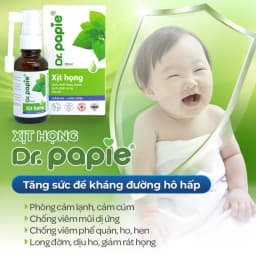 Thumbnail Dầu Húng Chanh Dr.Papie Hỗ Trợ Giảm Ho, Tăng Sức Đề Kháng Đường Hô Hấp 30ml 4
