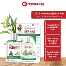 Thumbnail Dầu Khuynh Diệp Ích Nhi chai 30ml giúp làm ấm, tránh cảm, an toàn cho trẻ sơ sinh, phụ nữ mang thai và cho con bú 1