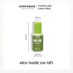 Thumbnail Dầu nano phủ cho mắt kính bơi chống hơi nước, mù sương KAMI NACHI dung tích 10ml 1
