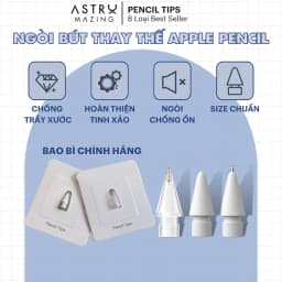 Thumbnail Đầu ngòi bút thay thế cao cấp AstroMazing cho bút Apple Pencil 1 và 2 1