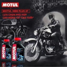 Thumbnail Dầu nhớt xe máy MOTUL 3000 PLUS 4T 20W50 1L 2