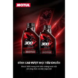 Thumbnail Dầu nhớt xe máy MOTUL 300V FACTORY LINE ROAD RACING 10W40 1L 3
