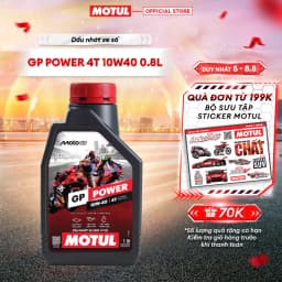Thumbnail Dầu nhớt xe máy MOTUL GP POWER 4T 10W40 0.8L 1