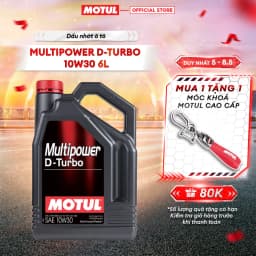 Thumbnail Dầu nhớt xe ô tô máy dầu MULTIPOWER D-TURBO 10W30 6L 1