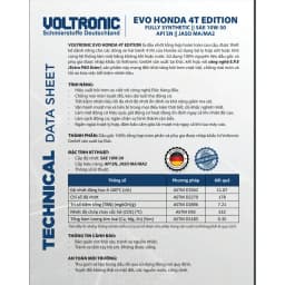 Thumbnail Dầu Nhớt Xe Số Voltronic EVO 4T Edition 10w30 800ml 2