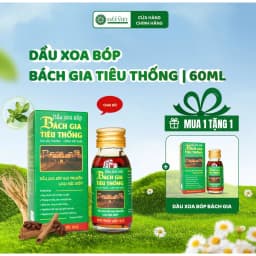 Thumbnail Dầu nóng xoa bóp xương khớp Bách linh tiêu thống loại đỏ, nóng nhiều dung tích 60ml 1