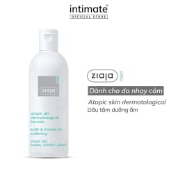 Thumbnail Dầu Tắm Dưỡng Ẩm Ziaja Med Atopic Skin Dermatological Formula Giúp Làm Sạch Và Mềm Mịn Da 270ml 1