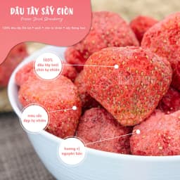 Thumbnail Dâu Tây Sấy Giòn - Hộp 100g 1