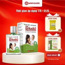 Thumbnail Dầu tràm khuynh diệp Ích Nhi 30ml giúp phòng cảm lạnh, làm ấm, an toàn cho trẻ sơ sinh và phụ nữ có thai, sau sinh 1
