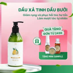 Thumbnail Dầu Xả Thảo Mộc Mộc An Chiết Xuất Từ Tinh Dầu Vỏ Bưởi Giảm Gãy Rụng Và Phục Hồi Tóc Hiệu Quả 300g 1