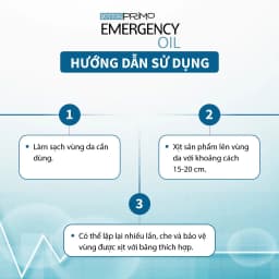 Thumbnail Dầu Xịt Vết Thương DottorPrimo Emergency Oil 30ml - Dùng Cho Vết Thương Hở, Mẩn Đỏ, Côn Trùng Cắn 1
