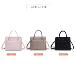 Thumbnail David Jones Paris 2024 Xuân Hè Bộ Sưu Tập Mới Thiết Kế Nữ Totes Top-Handle Túi Da pu Nữ Mềm Mại Và Mỏng Túi 3