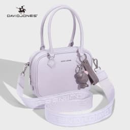 Thumbnail David Jones Paris 2025 Xuân Hè Bộ Sưu Tập Mới Thiết Kế Nữ Túi Đeo Top-Handle Da pu Nữ Mềm Mại Và Mỏng Túi 4