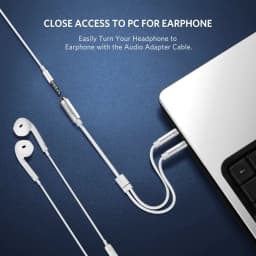 Thumbnail Dây Audio chuyển tai nghe 3.5mm sang 2 đầu Mic và Tai nghe UGREEN AV140 | Đầu cắm mạ vàng chống ăn mòn|Bảo Hành 18 Tháng 1