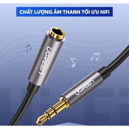 Thumbnail Dây AV nối dài 3.5mm UGREEN AV118 |  Đầu mạ vàng | Vỏ cáp làm từ nhựa TPE cao cấp  | Bảo hành 18 tháng 1 đổi 1 | 10592 2