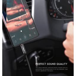 Thumbnail Dây cáp âm thanh Aux Audio Jack 3.5mm sang đầu cắm 3.5mm cho loa xe hơi mp3 laptop điện thoại 2