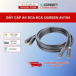 Thumbnail Dây cáp AV RCA-RCA UGREEN AV104 - Kết nối dễ dàng - Tiện lợi - Hàng chính hãng 1