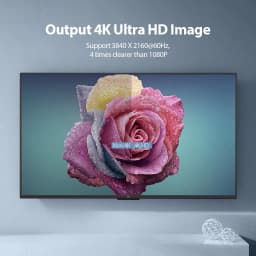 Thumbnail Dây cáp HDMI 2.0 Vention siêu mỏng 4K 60Hz 3D đầu mạ vàng cho TV/ máy chiếu/ PS4 2