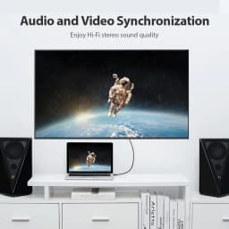 Thumbnail Dây cáp HDMI 2.0 Vention siêu mỏng 4K 60Hz 3D đầu mạ vàng cho TV/ máy chiếu/ PS4 4