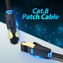 Thumbnail Dây cáp mạng Vention CAT8 40Gpbs ethernet Cáp Mạng 2000Mhz RJ45 SFTP tốc độ cao chuyên nghiệp Dây cáp 2