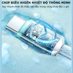 Thumbnail Dây cáp sạc nhanh 30W dây sạc bọc dù chống đứt cho điện thoại – Gutek A24 4