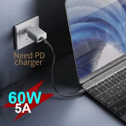 Thumbnail Dây Cáp Sạc Nhanh 6 Trong 1 60w 5A micro type c Cho Điện Thoại 2