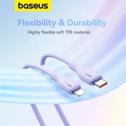 Thumbnail Dây cáp sạc nhanh BASEUS Pudding Series 20W Type-C thích hợp 3