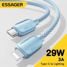 Thumbnail Dây cáp sạc nhanh ESSAGER Type C sang IOS PD 29W thích hợp cho ip 14 2