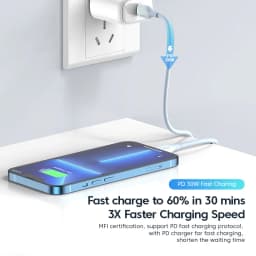 Thumbnail Dây cáp sạc nhanh KUULAA loại C 30W 20W 18W 14 pro max 13 12 11 X Xs Xr 8 thích hợp cho iPad 1