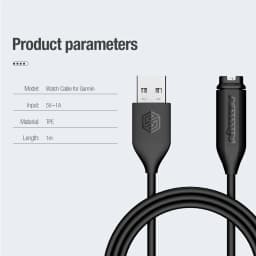 Thumbnail Dây cáp sạc nhanh NILLKIN 1m cho đồng hồ Garmin 1
