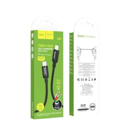 Thumbnail Dây Cáp Sạc Nhanh PD 20W Chính Hãng HOCO Bọc Dù Siêu Bền Cho Điện Thoại X-Xs-Xsm-11-12-13-14 1