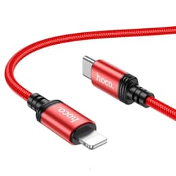 Thumbnail Dây Cáp Sạc Nhanh PD 20W Chính Hãng HOCO Bọc Dù Siêu Bền Cho Điện Thoại X-Xs-Xsm-11-12-13-14 4