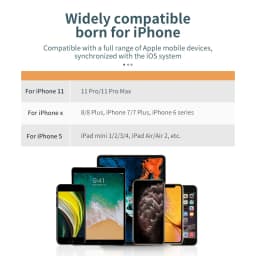 Thumbnail Dây Cáp Sạc Nhanh Tích Hợp Truyền Dữ Liệu KUULAA KL-X33-L Z1 Cổng A-Lighting 2.4A Hợp Kim Nhôm Dành Cho iPhone 3