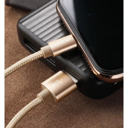 Thumbnail Dây Cáp Sạc RockSpace 20cm dây dù sạc nhanh ổn định hàng chính hãng bảo hành 12 tháng 3