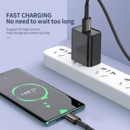 Thumbnail Dây cáp sạc USB KUULAA sạc nhanh 3A chất lượng cao dành cho Xiaomi Tablet Android 1