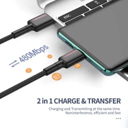 Thumbnail Dây cáp sạc USB KUULAA sạc nhanh 3A chất lượng cao dành cho Xiaomi Tablet Android 2