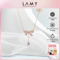 Thumbnail Dây chuyền nữ LAMY Butterfly Diamond Necklace Rose Gold 6039 1