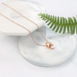 Thumbnail Dây chuyền nữ LAMY Sweet Love Necklace Rose Gold 6003 4