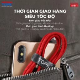 Thumbnail Dây dán tiên lợi Velcro làm gọn dây sạc, dây tai nghe,.. J02 - Hàng phân phối chính hãng - Bảo hành 18 tháng 3