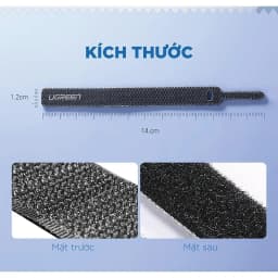 Thumbnail Dây dán Velcro tiên lợi Ugreen LP146 | Tiện dụng đa năng | Chống rối cáp | 50370 2