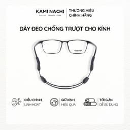 Thumbnail Dây đeo giữ chống trượt cho mắt kính chất liệu nhựa silicon, ôm sát vòng đầu KAMI NACHI 1