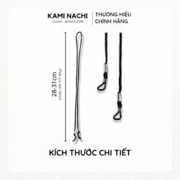 Thumbnail Dây đeo giữ chống trượt, chống rơi cho mắt kính chất liệu dây vải KAMI NACHI 2